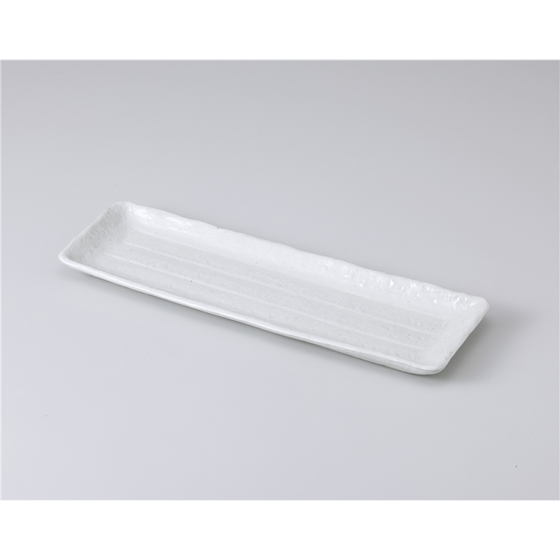 古林陶器 さんま皿 粉引釉さんま皿 1015540233 1個（ご注文単位1個）【直送品】