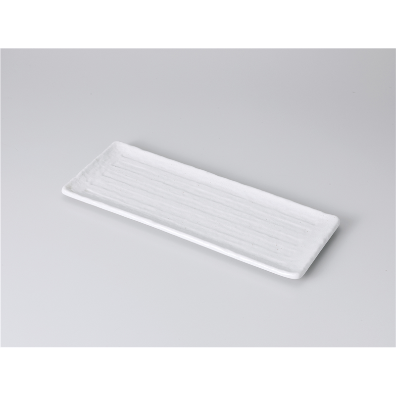 古林陶器 さんま皿 白 サンマ皿 1015510279 1個（ご注文単位1個）【直送品】