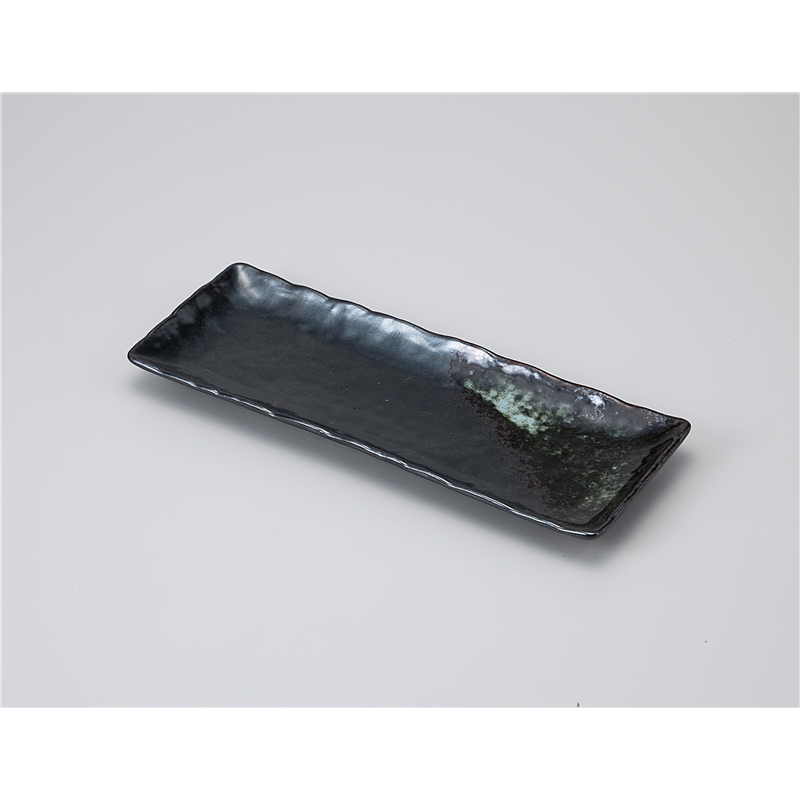 古林陶器 さんま皿 軽量白吹きサンマ皿 1116150279 1個（ご注文単位1個）【直送品】