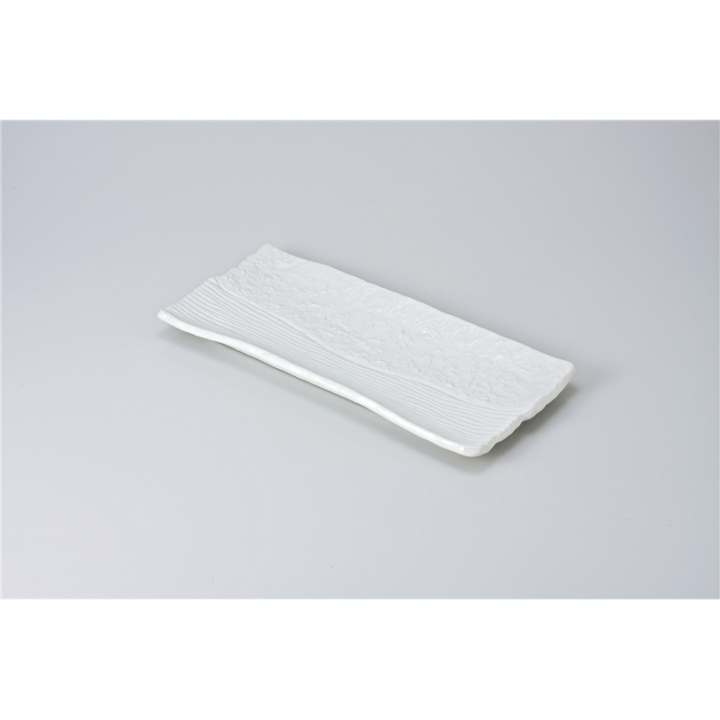 古林陶器 ほっけ皿 白楽32cmホッケ皿 615110361 1個（ご注文単位1個）【直送品】