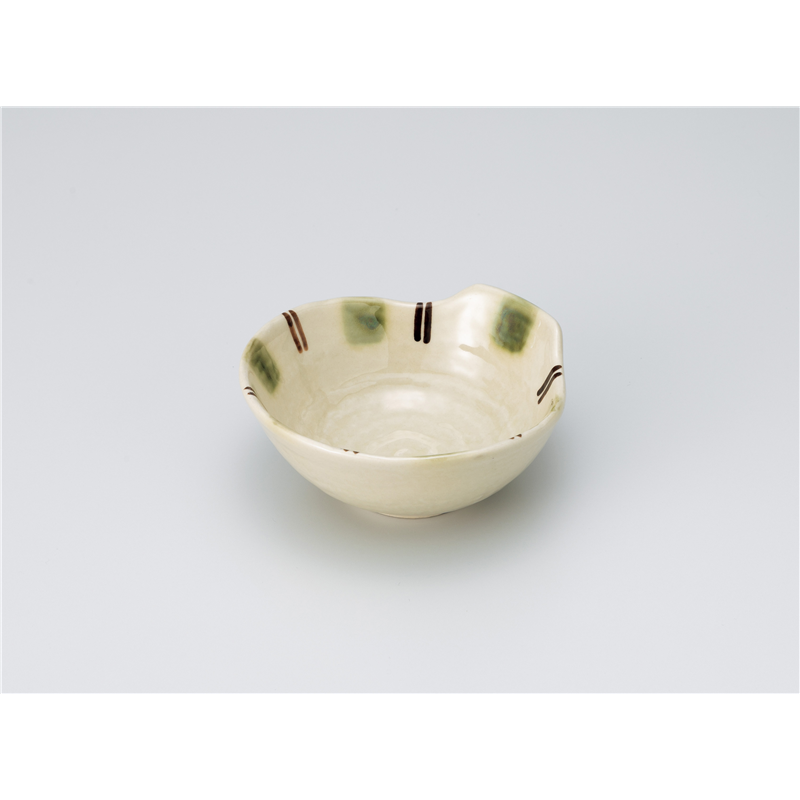 古林陶器 呑水 織部十草呑水 1315550374 1個（ご注文単位1個）【直送品】