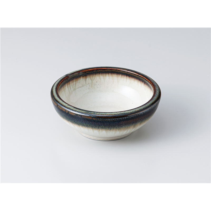 古林陶器 呑水・玉割 さび流しとんすい小鉢 815330626 1個（ご注文単位1個）【直送品】