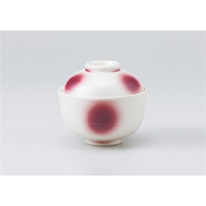 古林陶器 蓋物 マロン吹銀彩円菓子碗 916830235 1個（ご注文単位1個）【直送品】