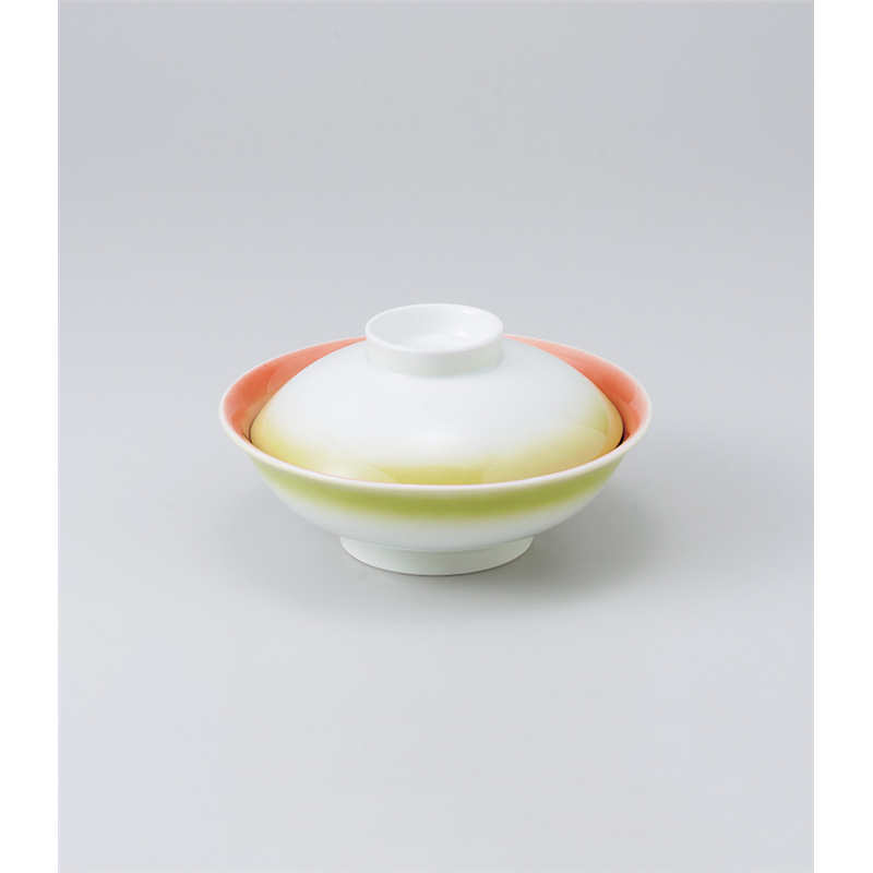 古林陶器 蓋物 二色吹き蓋向 917020326 1個（ご注文単位1個）【直送品】