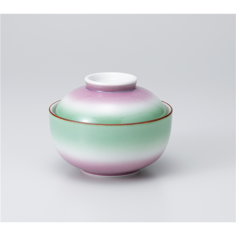 古林陶器 蓋物 二色吹 煮物碗 1117130451 1個（ご注文単位1個）【直送品】