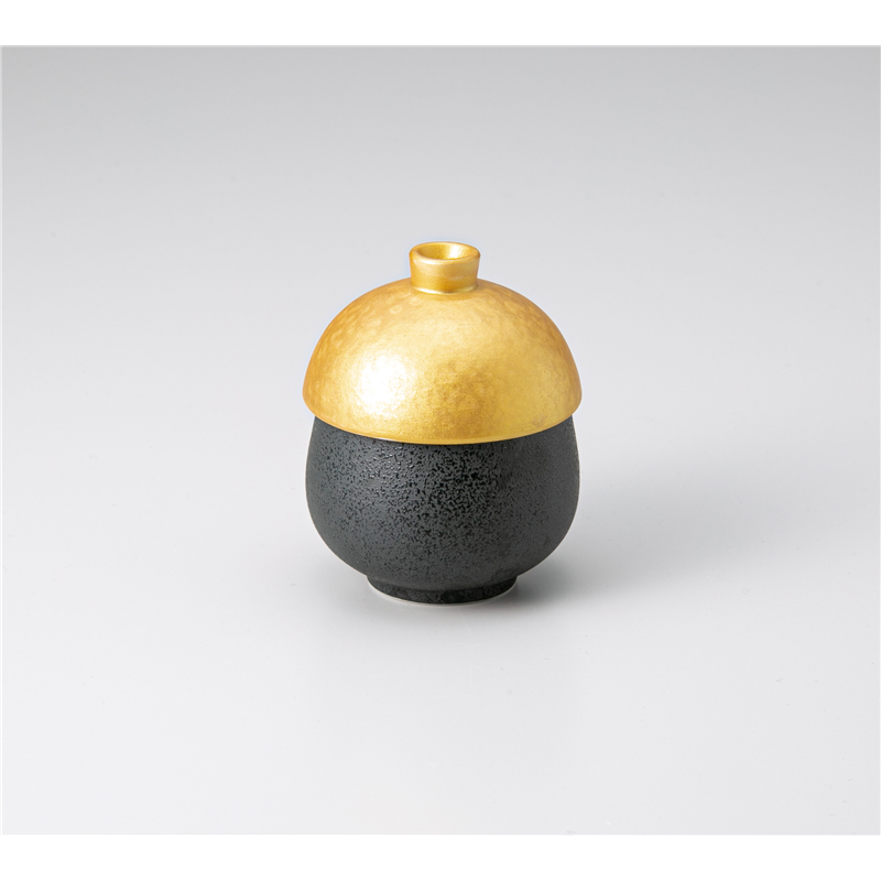 古林陶器 蓋物 シルクゴールド鈴型蓋物 1217030325 1個（ご注文単位1個）【直送品】