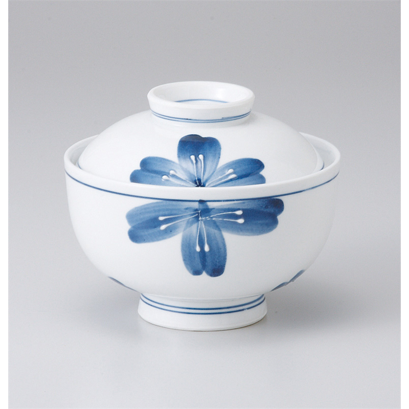 古林陶器 蓋物 一珍青花円菓子碗 501650371 1個（ご注文単位1個）【直送品】