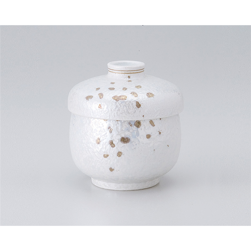 古林陶器 蒸椀 金吹雪むし碗 515610674 1個（ご注文単位1個）【直送品】