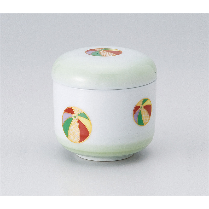 古林陶器 蒸椀 ヒワ吹夢風船丸むし碗 515720747 1個（ご注文単位1個）【直送品】