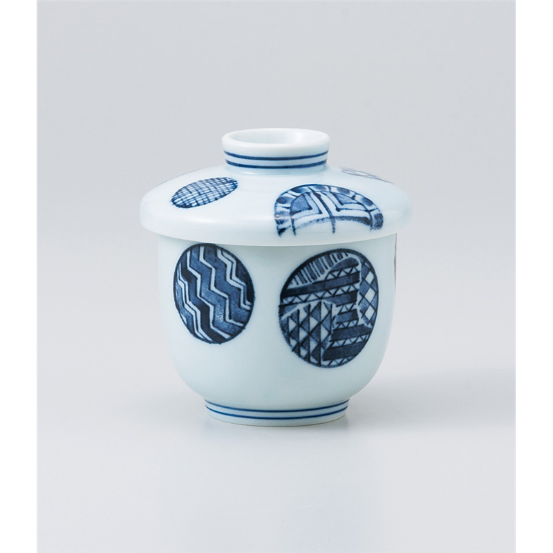 古林陶器 蒸椀 丸紋むし 917720626 1個（ご注文単位1個）【直送品】