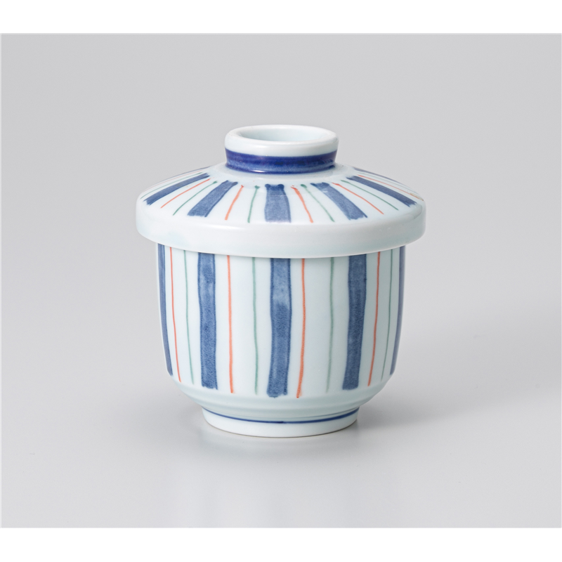 古林陶器 蒸椀 吉野十草 むし碗 1217530340 1個（ご注文単位1個）【直送品】