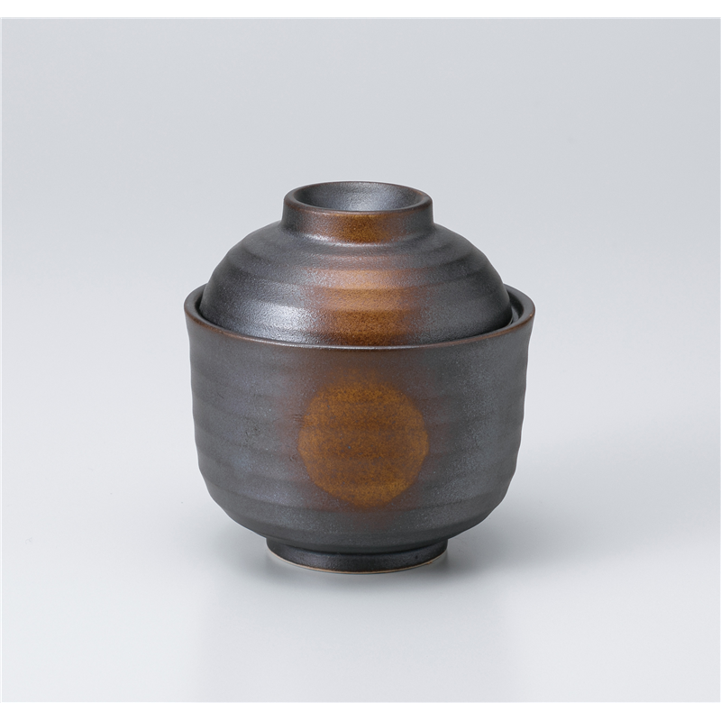 古林陶器 蒸椀 南蛮金茶吹むし碗 1118050233 1個（ご注文単位1個）【直送品】