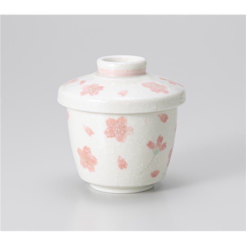 古林陶器 蒸椀 さくらさくらむし碗 1117530341 1個（ご注文単位1個）【直送品】