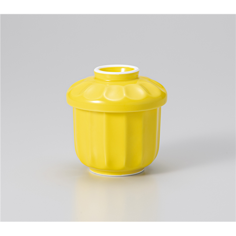 古林陶器 蒸椀 レモンそぎ型 むし碗 1217720478 1個（ご注文単位1個）【直送品】