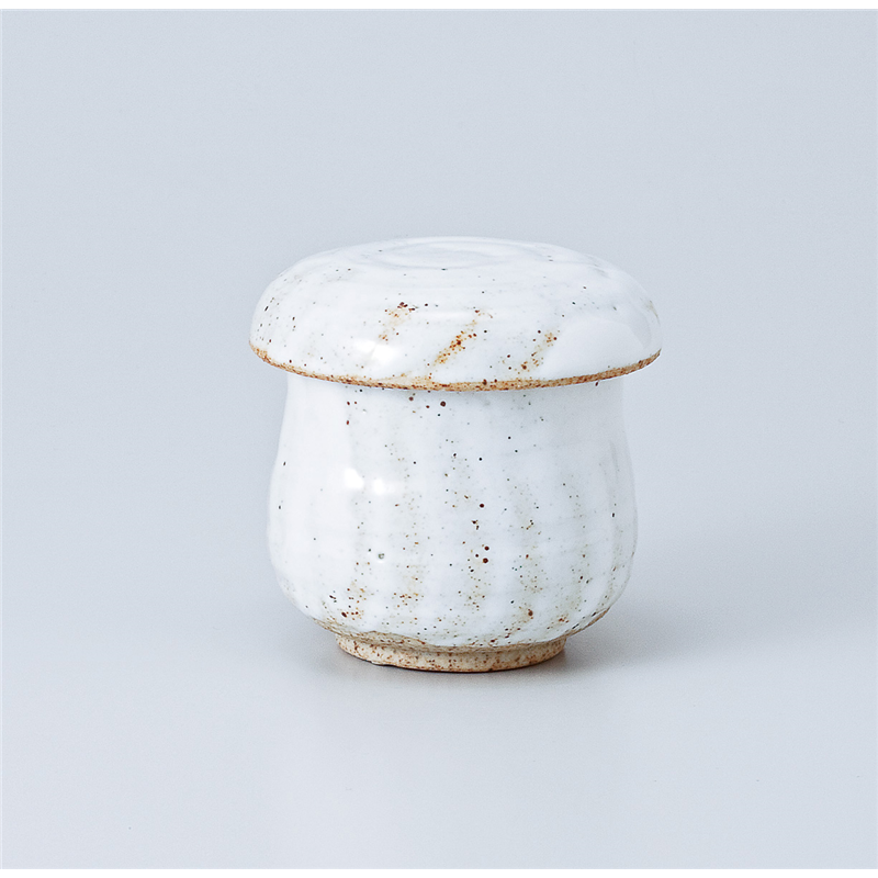 古林陶器 蒸椀 白志野むし碗 615920874 1個（ご注文単位1個）【直送品】