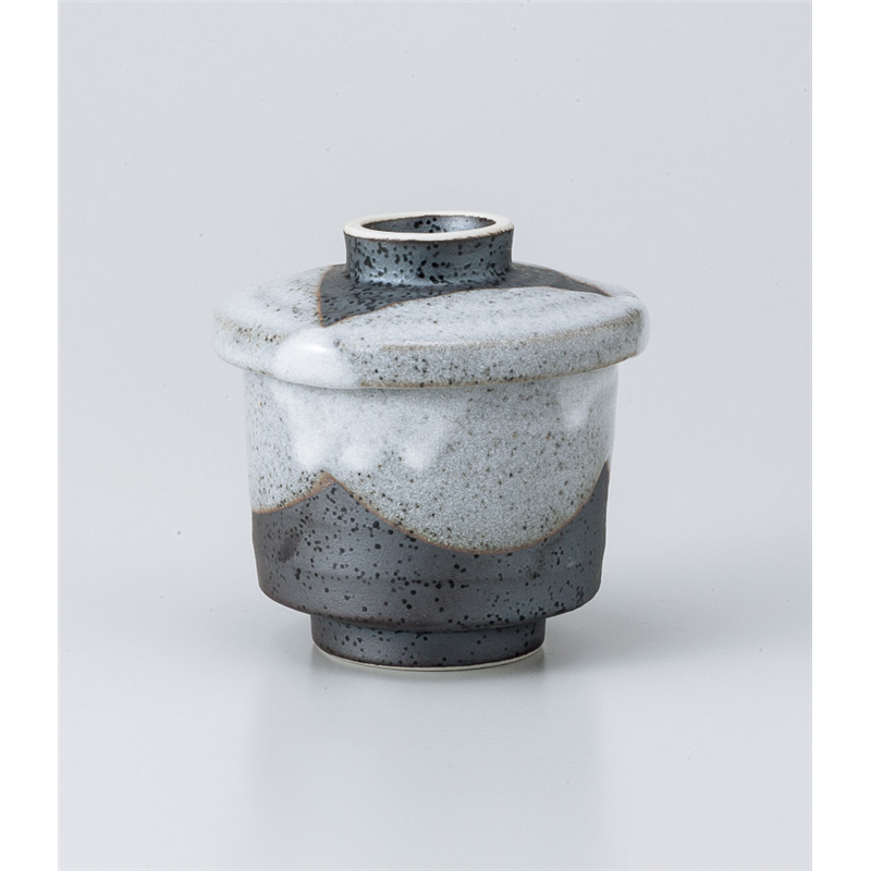 古林陶器 蒸椀 志野塗分むし碗(小) 816630178 1個（ご注文単位1個）【直送品】