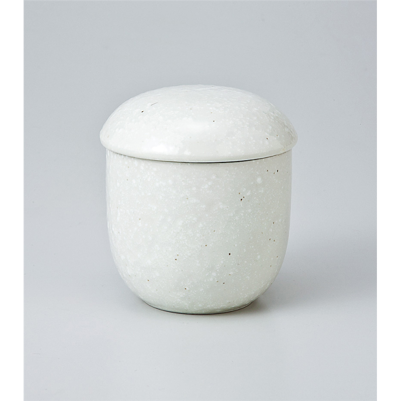 古林陶器 蒸椀 白ミニ丸むし碗 716030515 1個（ご注文単位1個）【直送品】