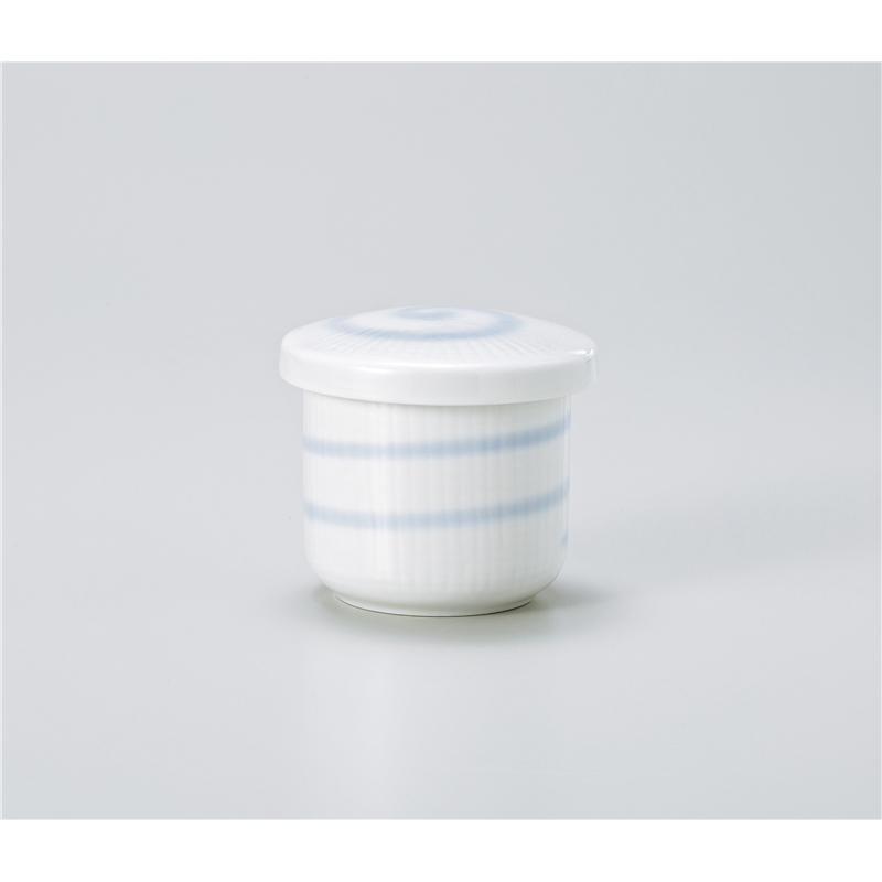 古林陶器 蒸椀 白磁渦ミニむし碗 1316750451 1個（ご注文単位1個）【直送品】