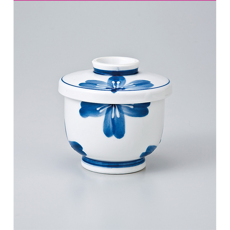 古林陶器 蒸椀 一珍青花むし碗 715940178 1個（ご注文単位1個）【直送品】