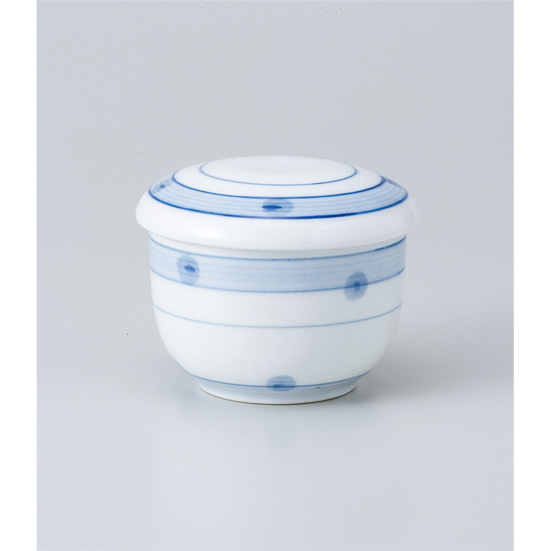 古林陶器 蒸椀 ダミライン丸型むし碗 816630878 1個（ご注文単位1個）【直送品】