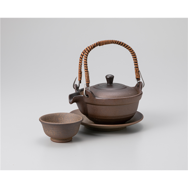 古林陶器 土瓶蒸し 鍋型土瓶むし 1218110284 1個（ご注文単位1個）【直送品】