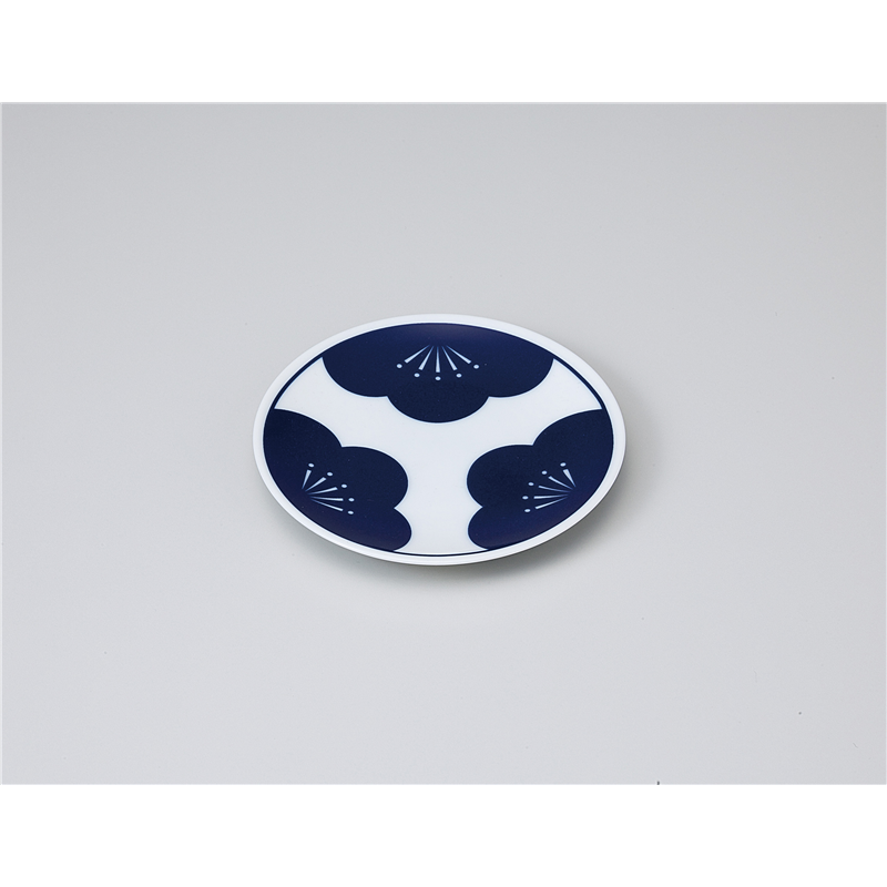 古林陶器 小皿 紋小皿 梅 1119110108 1個（ご注文単位1個）【直送品】