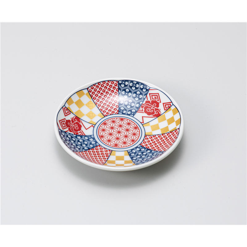 古林陶器 小皿 いろどり錦10.5cm皿 1218250325 1個（ご注文単位1個）【直送品】