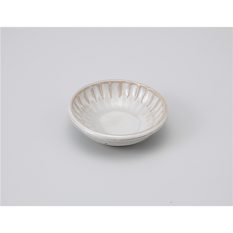 古林陶器 小皿 窯変粉引き削ぎ小皿千代口 1118310126 1個（ご注文単位1個）【直送品】