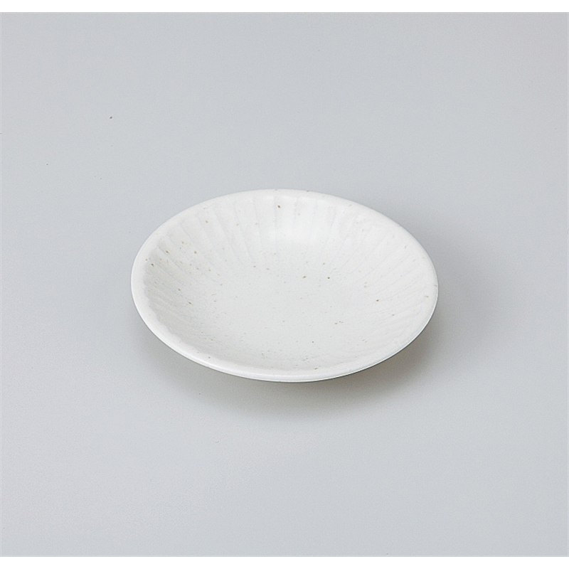 古林陶器 小皿 ソギ白粉引小皿 918920351 1個（ご注文単位1個）【直送品】