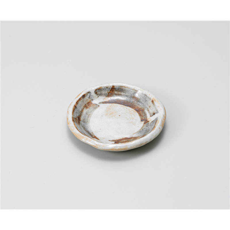 古林陶器 小皿 ねずみ志野小皿 517550174 1個（ご注文単位1個）【直送品】