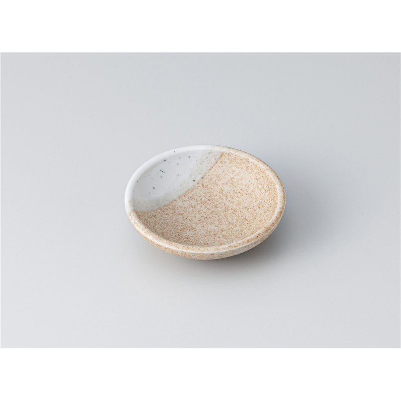 古林陶器 小皿 白御影ベージュ8.3cm小皿 1317220424 1個（ご注文単位1個）【直送品】