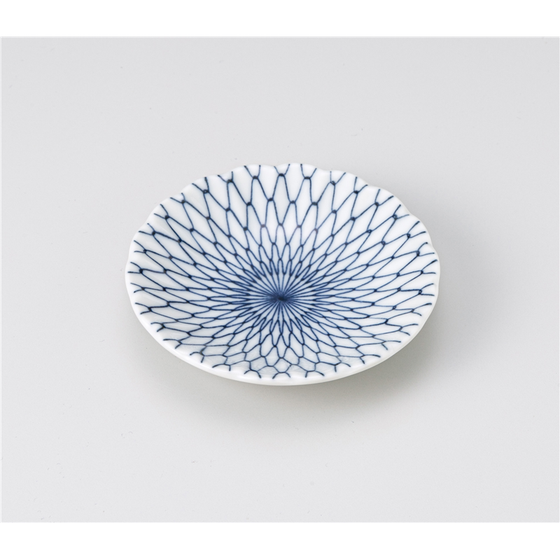 古林陶器 小皿 アミ 丸3.0皿 1218440601 1個（ご注文単位1個）【直送品】