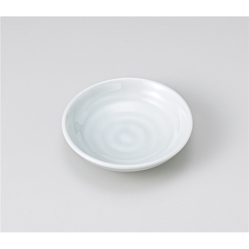 古林陶器 小皿 青地 深口3.0皿 1218530640 1個（ご注文単位1個）【直送品】
