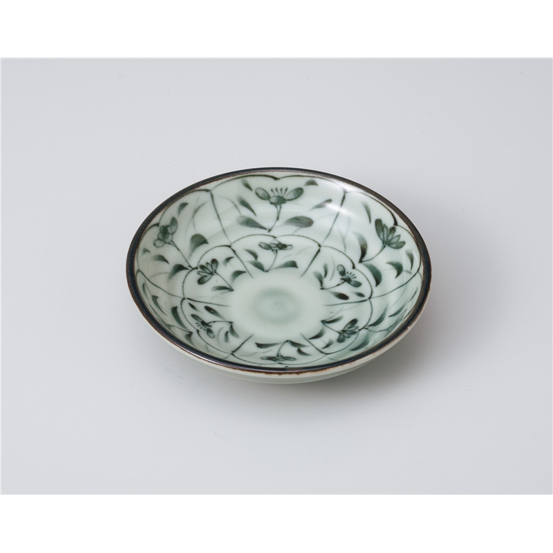 古林陶器 小皿 ナズナ六ベエ3.3皿 1019130547 1個（ご注文単位1個）【直送品】