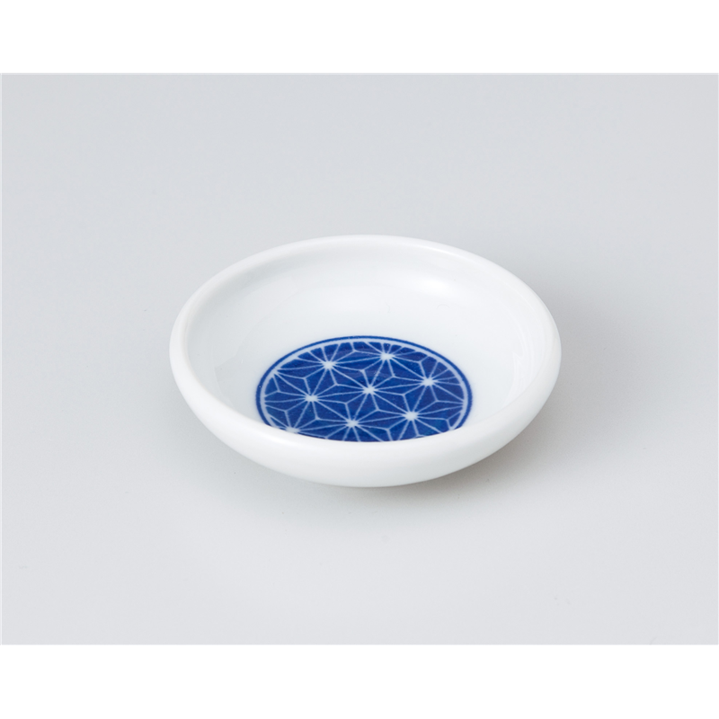 古林陶器 小皿 麻の葉深口2.7皿 1018840231 1個（ご注文単位1個）【直送品】