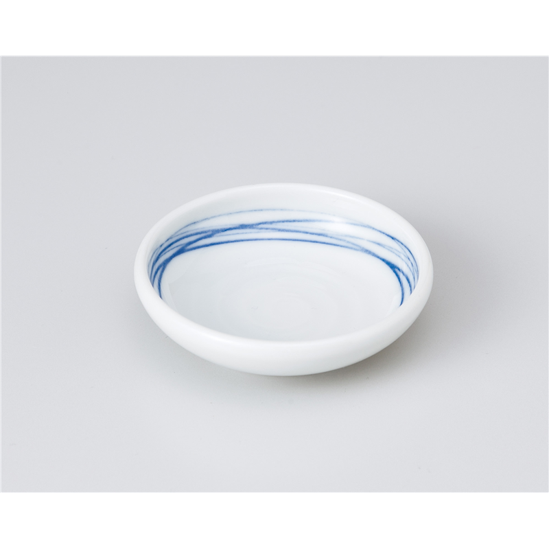 古林陶器 小皿 乱線深口2.7皿 1018840131 1個（ご注文単位1個）【直送品】