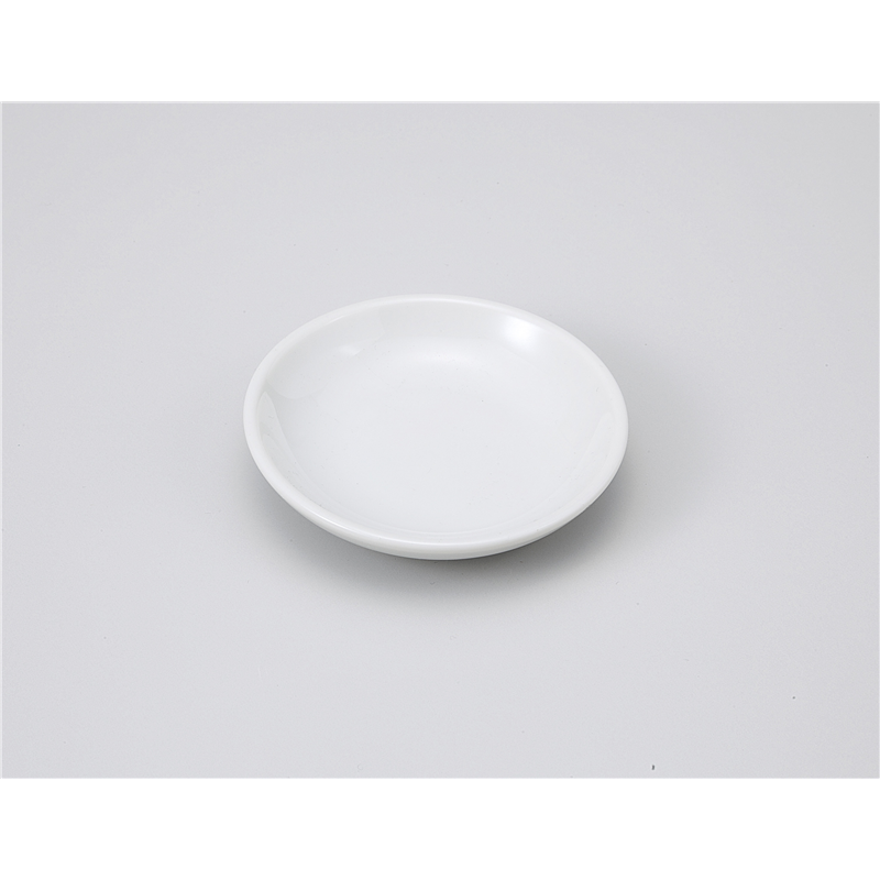 古林陶器 小皿 白バタ皿 1118560447 1個（ご注文単位1個）【直送品】