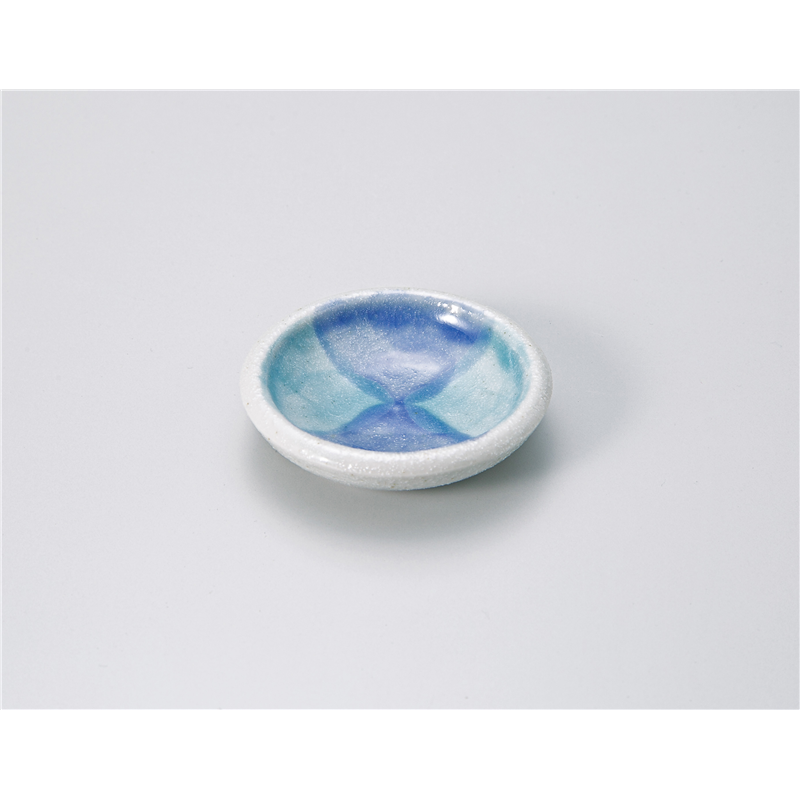 古林陶器 小皿 二彩市松豆皿 1317440315 1個（ご注文単位1個）【直送品】