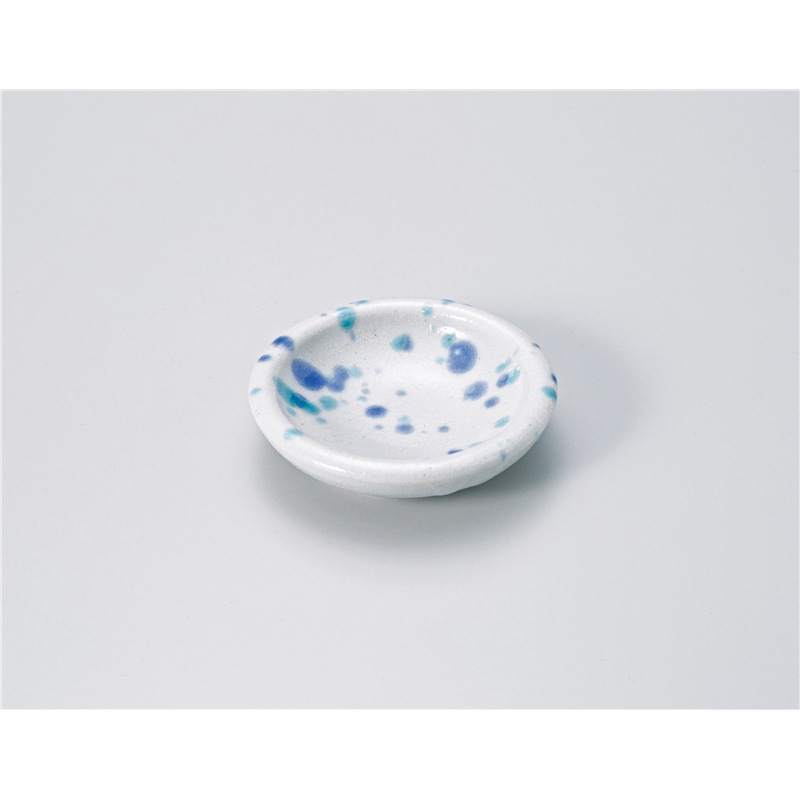 古林陶器 小皿 二彩吹豆皿 1317440415 1個（ご注文単位1個）【直送品】