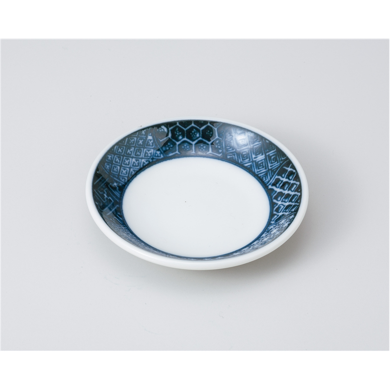 古林陶器 小皿 間取祥瑞玉渕2.8皿 1019210431 1個（ご注文単位1個）【直送品】