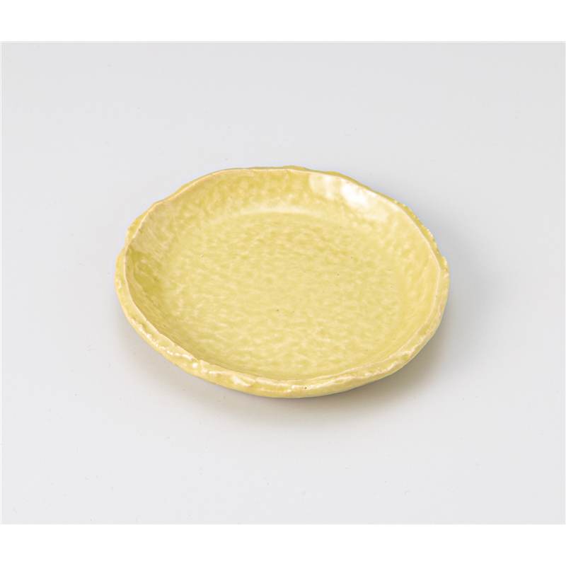 古林陶器 小皿 アイボリー 丸小皿 1218710578 1個（ご注文単位1個）【直送品】