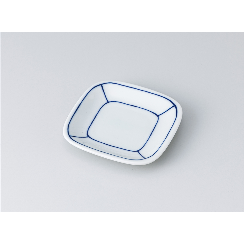 古林陶器 小皿 コバコ 四角豆皿 1317650301 1個（ご注文単位1個）【直送品】