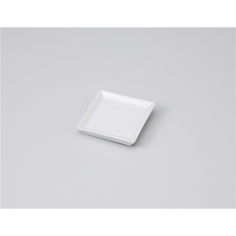 古林陶器 小皿 白備前角小皿 1118940331 1個（ご注文単位1個）【直送品】