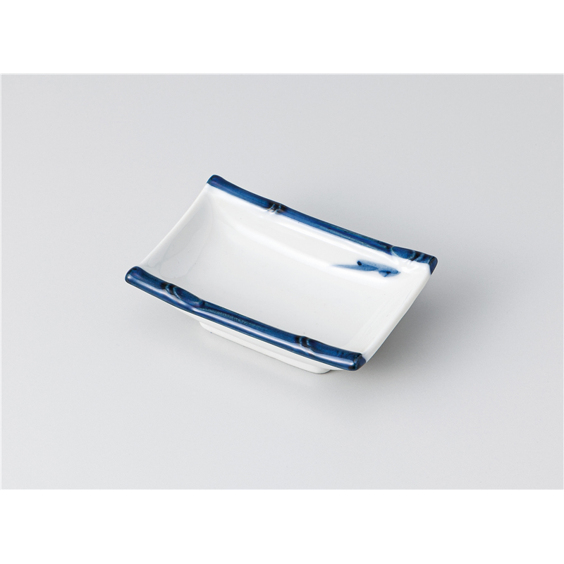 古林陶器 小皿 竹渕三ツ笹千代口 513550677 1個（ご注文単位1個）【直送品】