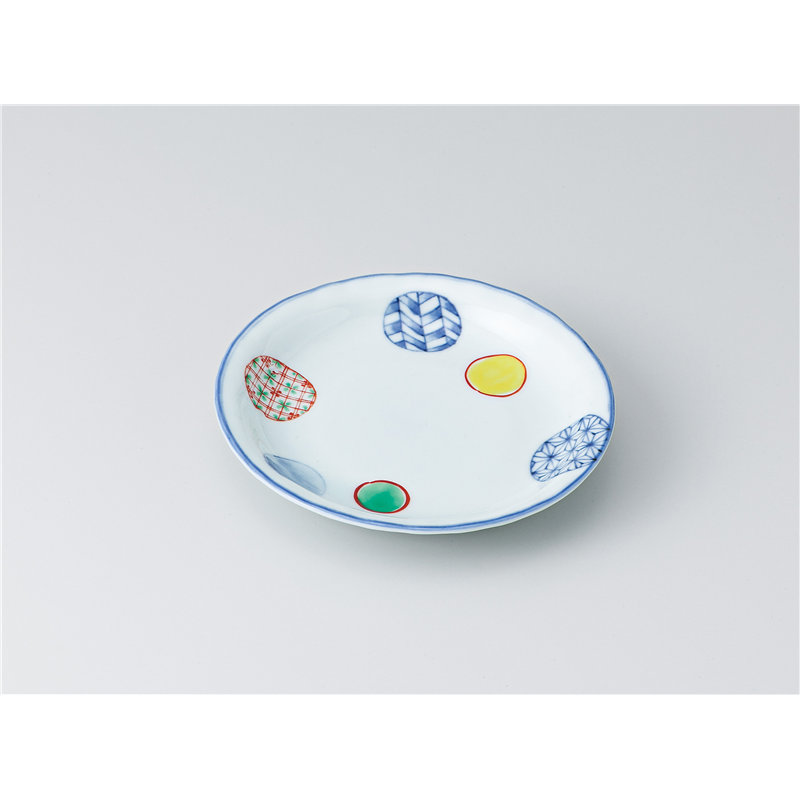 古林陶器 和皿(丸) 錦丸紋4.0皿 1317850352 1個（ご注文単位1個）【直送品】