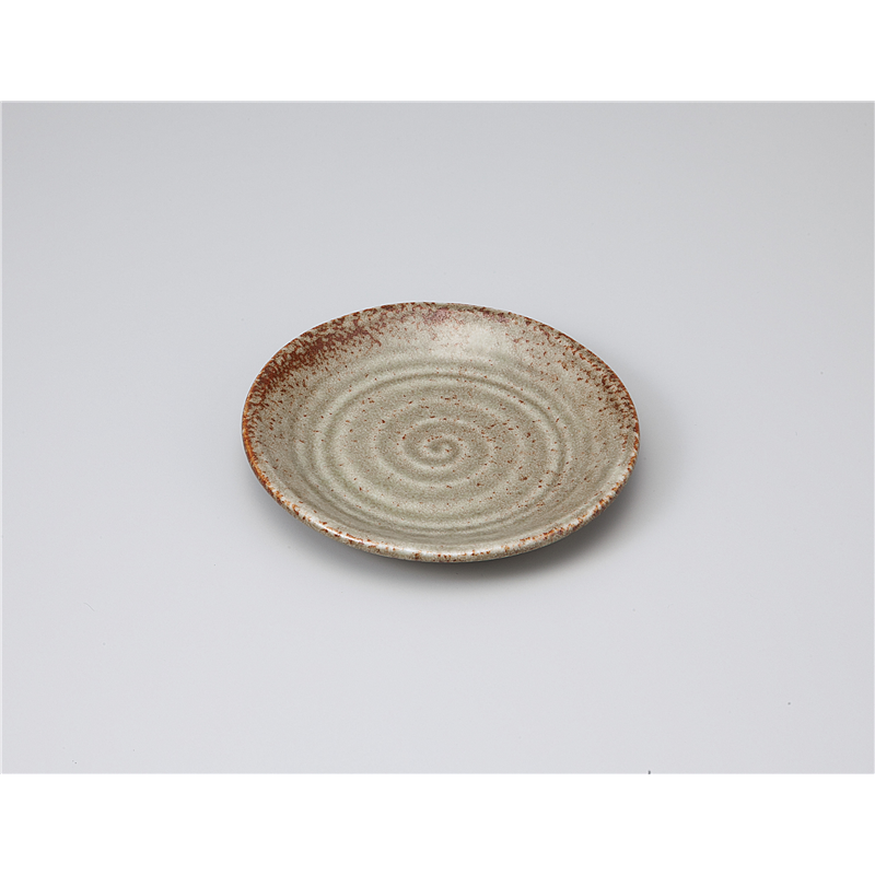 古林陶器 和皿(丸) 黄イラボ六兵衛4.0皿 1119160535 1個（ご注文単位1個）【直送品】