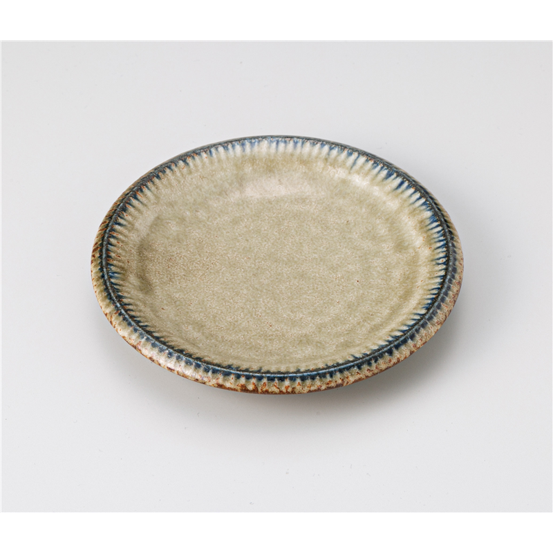 古林陶器 和皿(丸) いただき流4.0皿 1219110133 1個（ご注文単位1個）【直送品】