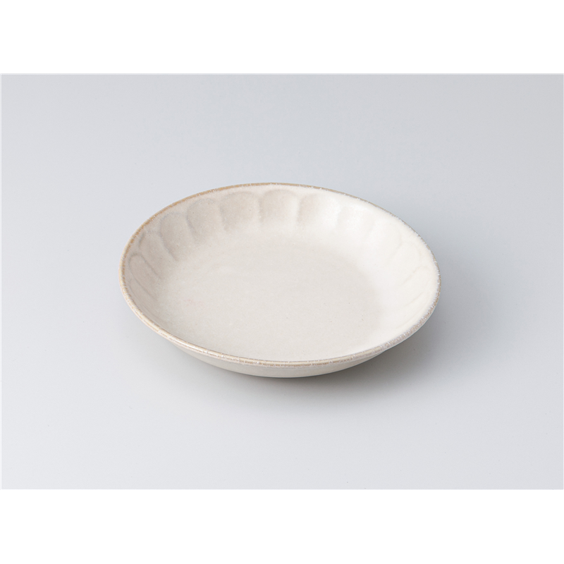 古林陶器 和皿(丸) プルームスモーキーグレー14.5cmプレート 1317950426 1個（ご注文単位1個）【直送品】