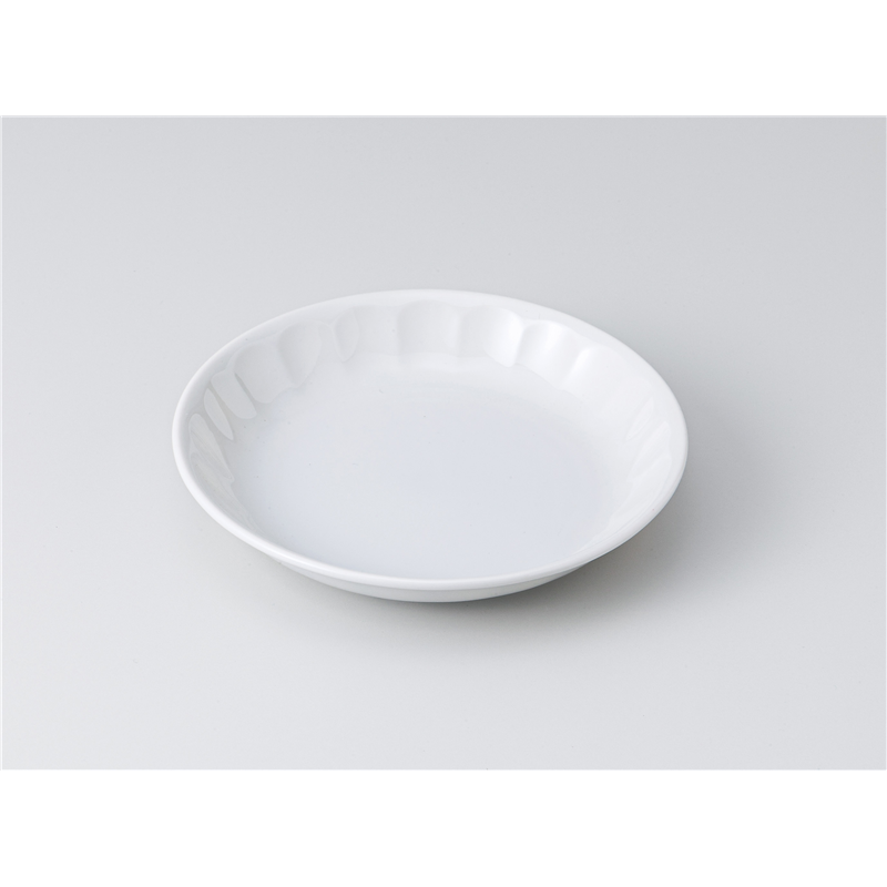 古林陶器 和皿(丸) プルームホワイト14.5cmプレート 1317950526 1個（ご注文単位1個）【直送品】