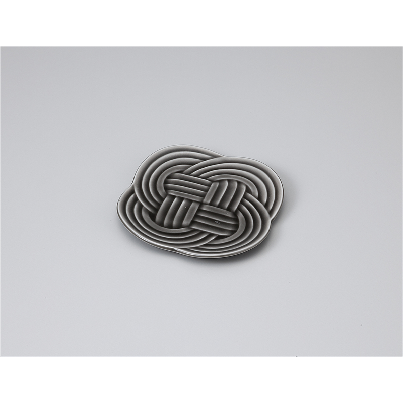 古林陶器 和皿(丸) 結11cm小皿 墨 1119330108 1個（ご注文単位1個）【直送品】